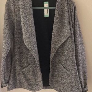 TART blazer heather grey super soft size xl jacket